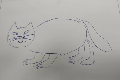 kielbasazcebula - #pracbaza #rysujzwykopem #kitku
Czy kotek narysowany w pracy może p...