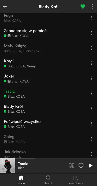 Mietu - #bisz #polskirap #spotify 
U was też nie wszystkie numery z nowej płyty są do...