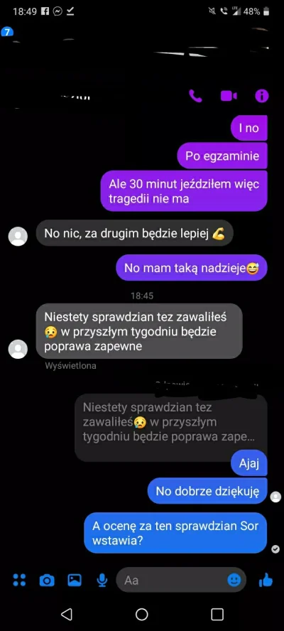 FarQ - @r4do5 tutaj screen z rozmową z nauczycielem, który podesłał xD