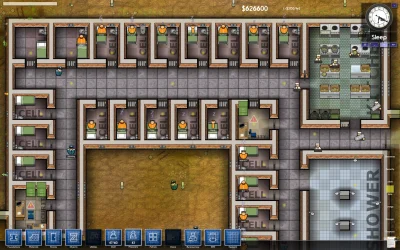 riss - @rosomak94: Wygląda jakby ktoś to planował w Prison Architect XD