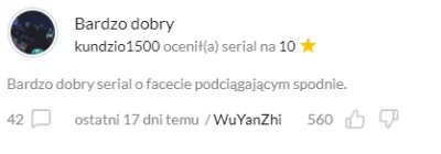 M.....r - Strasznie rozbawił mnie ten komentarz.

O jaki serial chodzi? ( ͡° ͜ʖ ͡°)