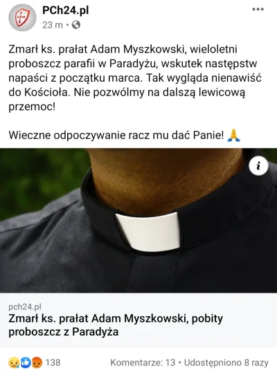 Zuchwaly_Pstronk - @Warzywo: takie portale jak pch24 dalej lecą z taką retoryką