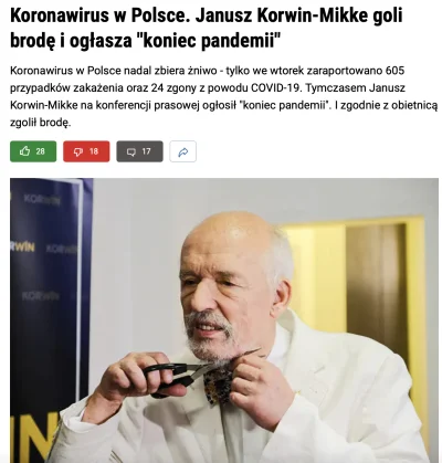 Sarna456 - > Pandemia będzie trwała aż ogłosi się koniec ( ͡° ͜ʖ ͡°)