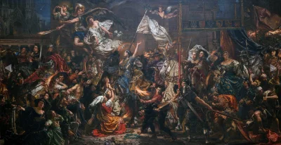 JakubWedrowycz - Jak się Wam wydaje, że Bitwa pod Grunwaldem to największy obraz Jana...