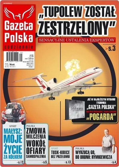 n.....m - Nie mam pytań. pissowcy to nie są normalni ludzie. "Gazeta Polska" z 2011 r...