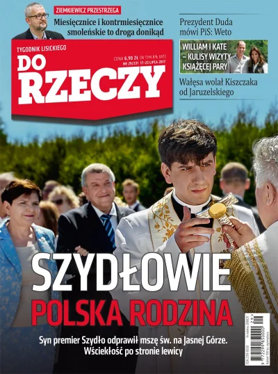 saakaszi - Chciałem tylko przypomnieć że to prawicowe media wyniosły Tymoteusza Szydł...