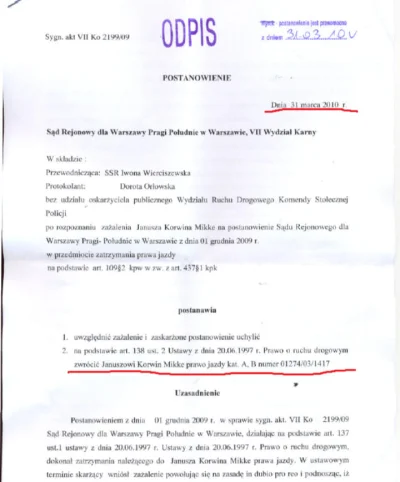 Defined - @PeteMa: Dlaczego bezczelnie kłamiesz? Sąd w 2010 zwrócił mu uprawnienia. W...