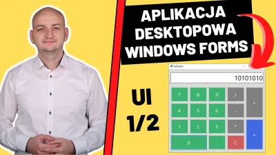 kazik- - PIERWSZA APLIKACJA Desktopowa WINDOWS FORMS w C# – UI (1/2)

Cześć Właśnie...
