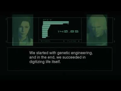 S.....i - To tak jak Metal Gear Solid 2 z 2001 roku tez przewidział jaki dalekosiężny...