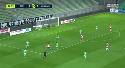 WHlTE - Saint-Étienne 0:1 Monaco - Stevan Jovetić 
#saintetienne #monaco #Ligue1 #go...