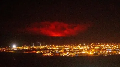 keepitreal - tak wygląda drogie dzieci czynny wulkan w sąsiedztwie... #islandia #wulk...