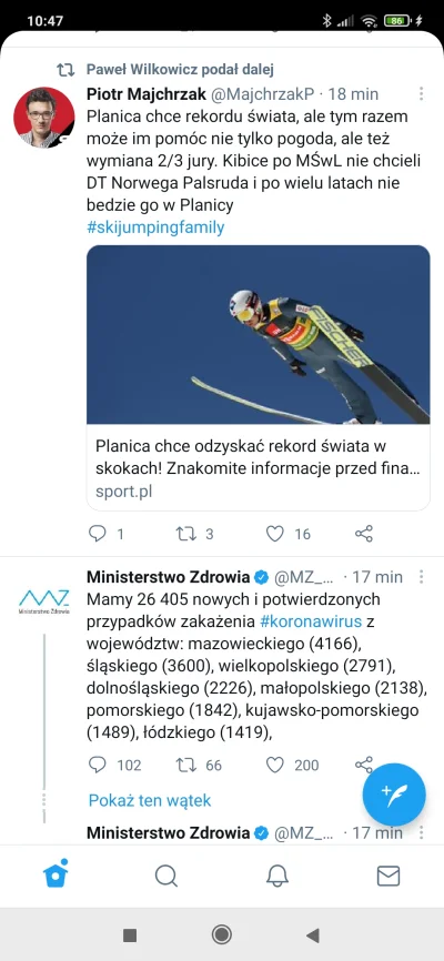 Onbezwasa - ale mi sie timeline na tt pieknie skomponowal
#koronawirus