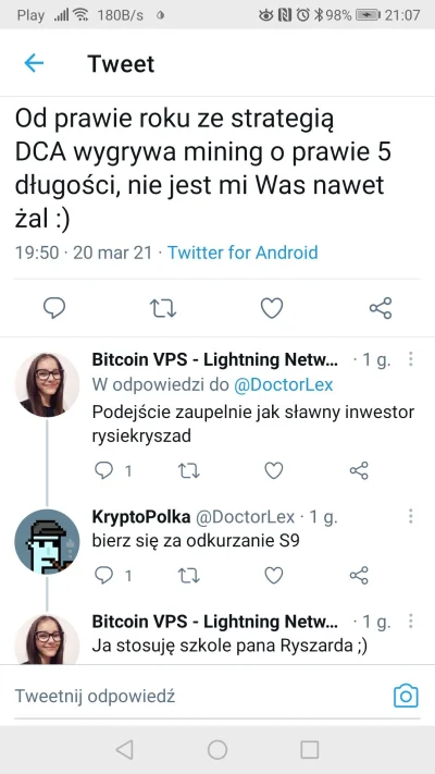 m4cias - #bitcoin @rysiekryszard sława na Twitterze