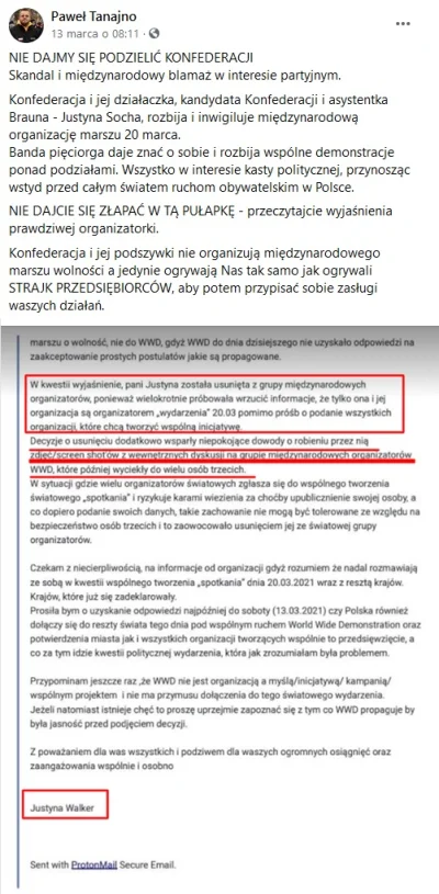 NaczelnyWoody - Jeśli szukacie przyczyny kompletnej porażki dzisiejszego protestu prz...