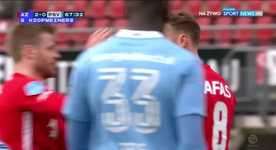 WHlTE - AZ Alkmaar 2:0 PSV - Teun Koopmeiners 
#azalkmaar #psv #eredivisie #golgif #...
