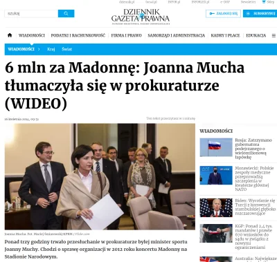 Imperator_Wladek - Przypominam, że Joanna Mucha "wydała" 6 milionów zł na koncert Mad...