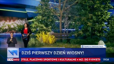 Imperator_Wladek - Dzisiaj grafik się postarał, że taką wiosnę wprowadził do studia