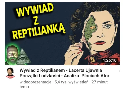 M.....T - Był już wywiad z illuminatą teraz czas na reptiliankę (tak wiem że Ator oma...