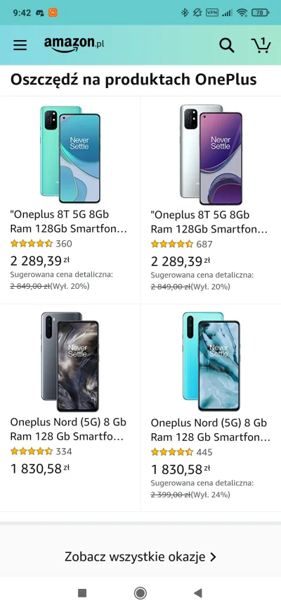 TomekTcz - Promo na #oneplus w Amazon.pl

https://www.amazon.pl/dp/B08HJGQ9ZS/ref=cms...