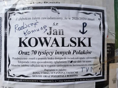 wladyslaw-krakowski - No i stało się, niby wirus mówiłem lekki, łagodny, a jednak...
...