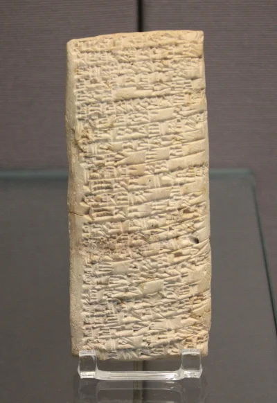 P.....o - Tablica z Mezopotamii z ok. 1750 roku p.n.e. https://www.britishmuseum.org/...