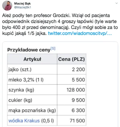 Kielek96 - Marszałek Tomasz Grodzki, człowiek który brał łapówki w wysokości 4 groszy...