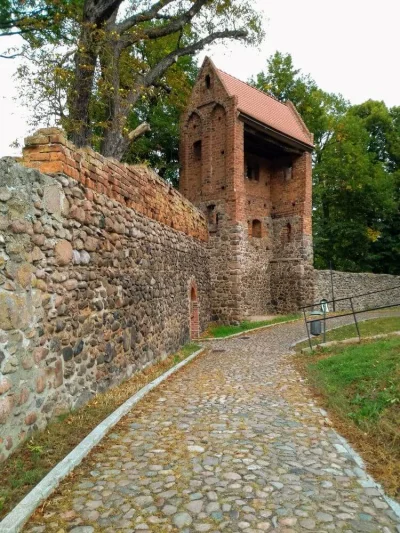 lestear - Ośno Lubuskie, 1350m murów + baszty itp