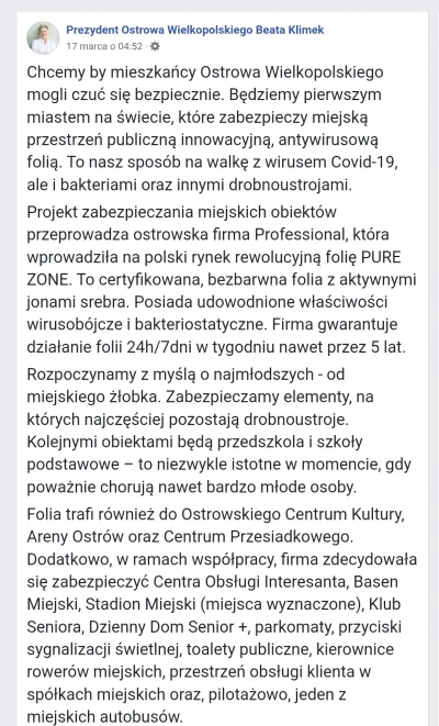 szczur_wodny - Foliarze xd
#koronawirus #ostrowwielkopolski #heheszki #covid19