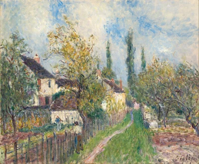 Borealny - Alfred Sisley (1839-1899), "poeta krajobrazu".

Wraz z Auguste'em Renoirem...