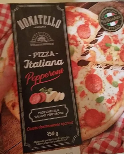pokaczw - Oceniam #pizza donatello z #biedronka : jak na 4.99 to nawet dobre, troche ...