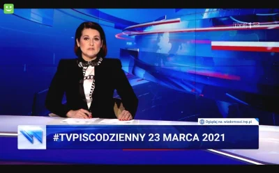 jaxonxst - Skrót propagandowych wiadomości TVPiS: 23 marca 2021 #tvpiscodzienny tag d...