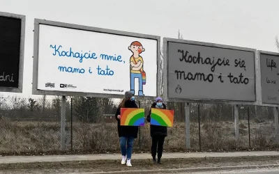 badurka - W całej Polsce powstają billboardy "Kochajcie mnie, mamo i tato" - czyli le...