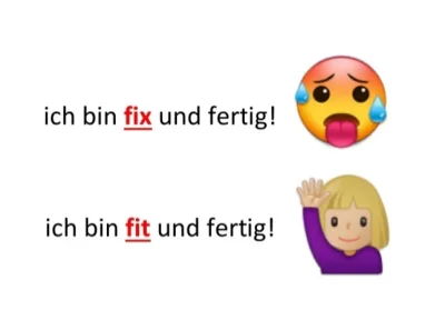 Beti-niemiecki - Na dziś fix vs. fit 
W kom tłumaczenie 

#betiuczy codziennie now...
