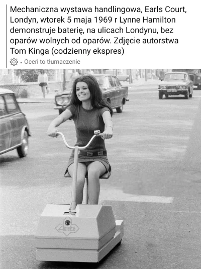 czlowiekzlisciemnaglowie - #ciekawostki #historiatechniki #ladnapani #rowerelektryczn...