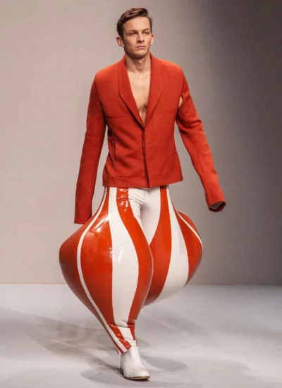 sokal44 - Gdy robisz tylko nogi. Men’s Pants 2021 Fashion Collection By London Colleg...