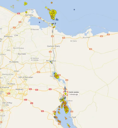 Teec - Kanał sueski #swiat #egipt #kanalsueski #transport #gospodarka