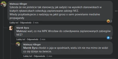 mroz3 - Jak widzicie tak naprawdę za fatalną sytuację NFZ odpowiada nie kto inny a wr...