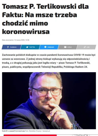 PDCCH - @wcinaster: Terlikowski szybko zmienia zdanie. jeszcze rok temu:
https://www...