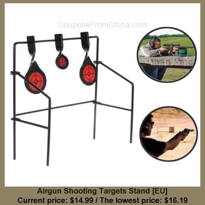 n____S - Airgun Shooting Targets Stand [EU] dostępny jest za $14.99 (najniższa: $16.1...