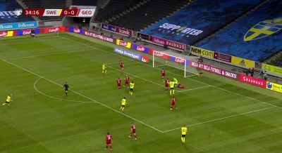 WHlTE - Szwecja 1:0 Gruzja - Viktor Claesson 
#ms2022 #golgif #mecz