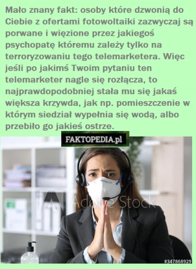 leburaque - #humorobrazkowy #heheszki #faktopedia #telemarketing #ciekawostki #fotowo...