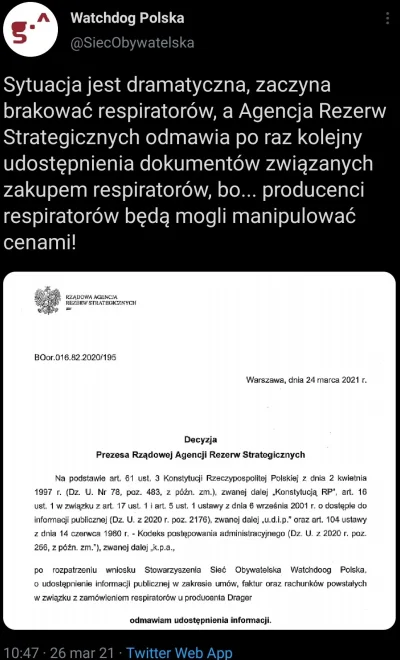 Kempes - #koronawirus #polska #watchdogpolska #bekazpisu

Powód odmowy komentuje się ...