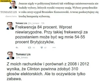 Tommy__ - @B0mblak: Nie no trochę beki z Lisa w przeszłości było, nie ukrywam