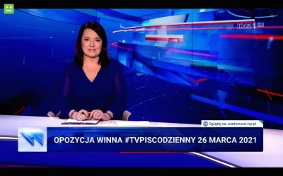 jaxonxst - Skrót propagandowych wiadomości TVPiS: 26 marca 2021 #tvpiscodzienny tag d...