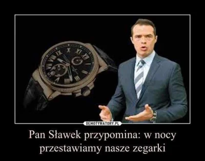 paramedix - Pamiętajcie, żeby w nocy przestawić zegarki ( ͡° ͜ʖ ͡°)

#zmianaczasu #cz...