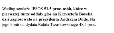 Wariner - @Austriackiartystai_ekolog: Ponad 50% wyborców Bosiego głosowało na długopi...