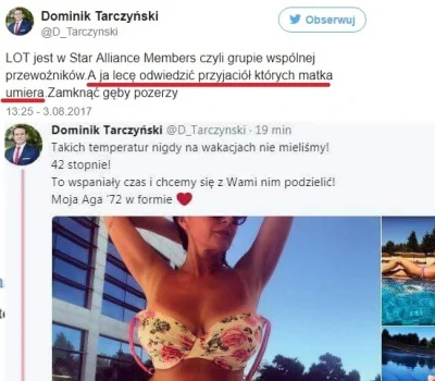 saakaszi - @muak47: Kiedyś była taka chora akcja. Poseł Dominik Tarczyński najpierw p...