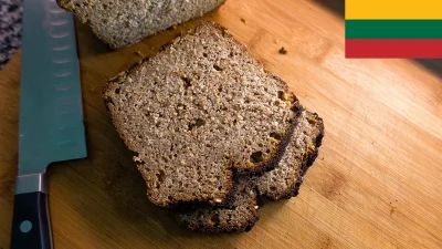 ZarlokTV - Jeden z ciekawszych chlebów jakie jadłem - połączenie pumpernikla z żytnim...