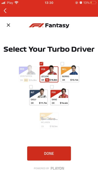 jaQbiak - Dlaczego nie mogę ustawić Verstappena jako turbo drivera?

#f1