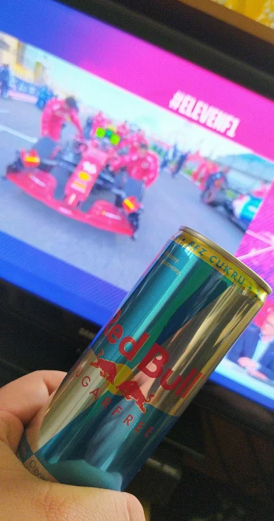 winsxspl - Pod tym postem wrzucamy zdjęcia naszych puszek Red Bulla na tle wyscigu #f...